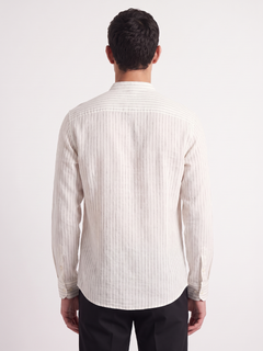 Men's 100% Cotton  Regular Fit Shirt White
