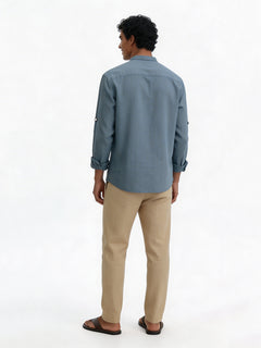 Men’s Cotton Regular Fit Pant Khaki