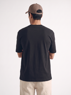 Men's 100% Cotton Relax Fit Tshirt Black