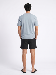 Men's Blue 100% Organic Cotton Regular Fit Tshirt