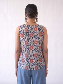 Women's Cotton Silk Regular Fit Blouse Peach
