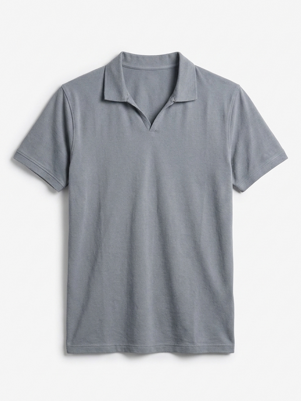 Men's Blue 100% Organic Cotton Regular Fit Tshirt