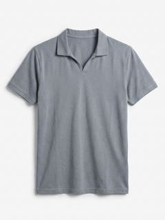 Men's Blue 100% Organic Cotton Regular Fit Tshirt