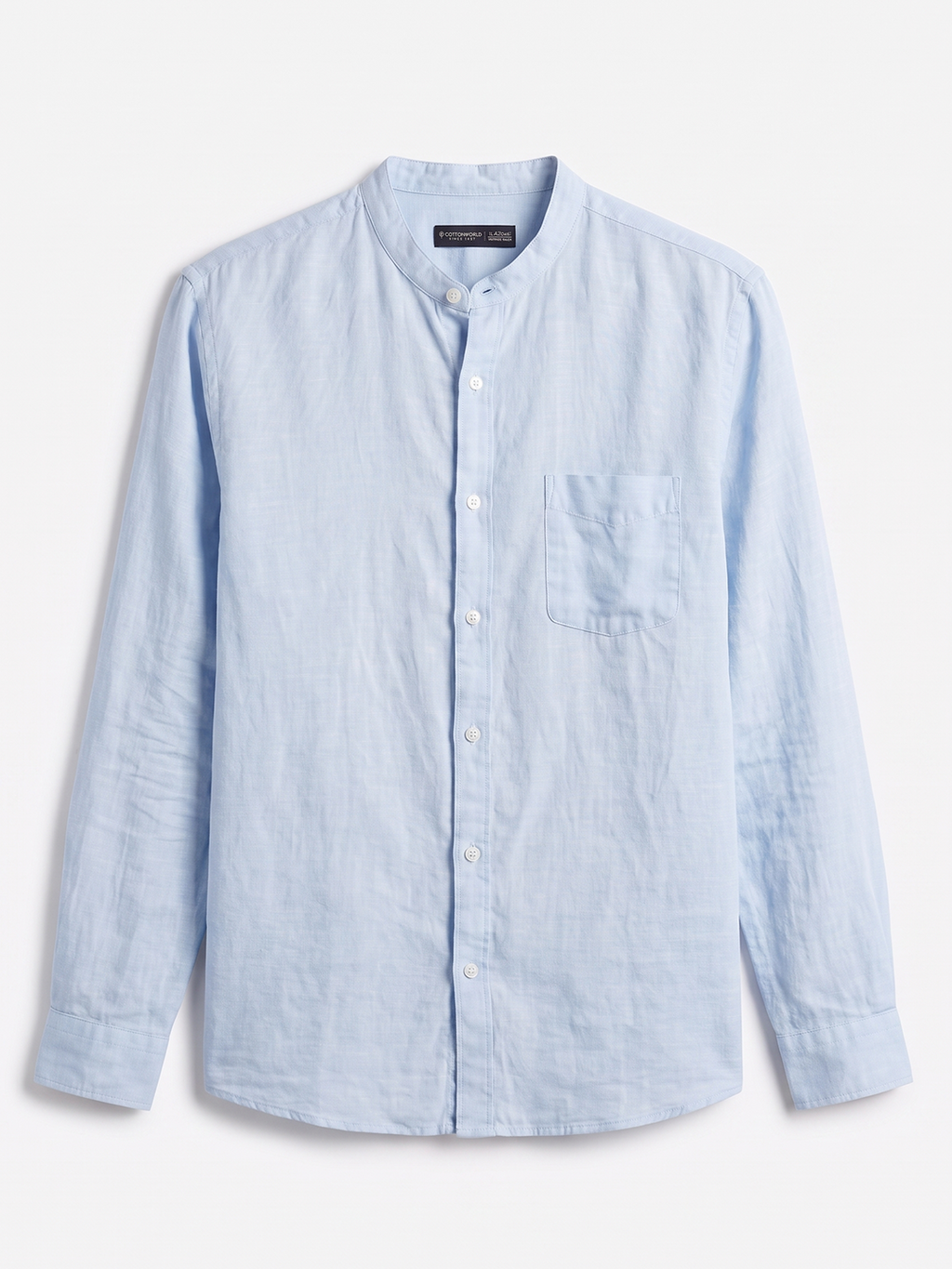 Men's Sky 100% Cotton Regular Fit Shirt