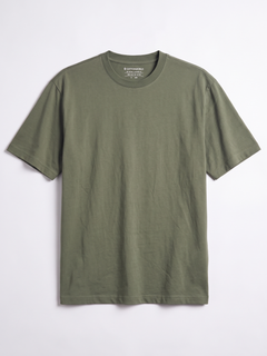 Men's 100% Cotton Relax Fit Tshirt Green