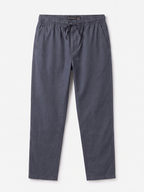 Men's Cotton Lycra Regular Fit Pocket Pants Navy