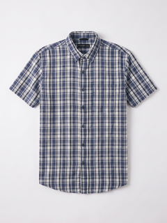 Men's 100% Cotton Regular Fit Shirt Navy