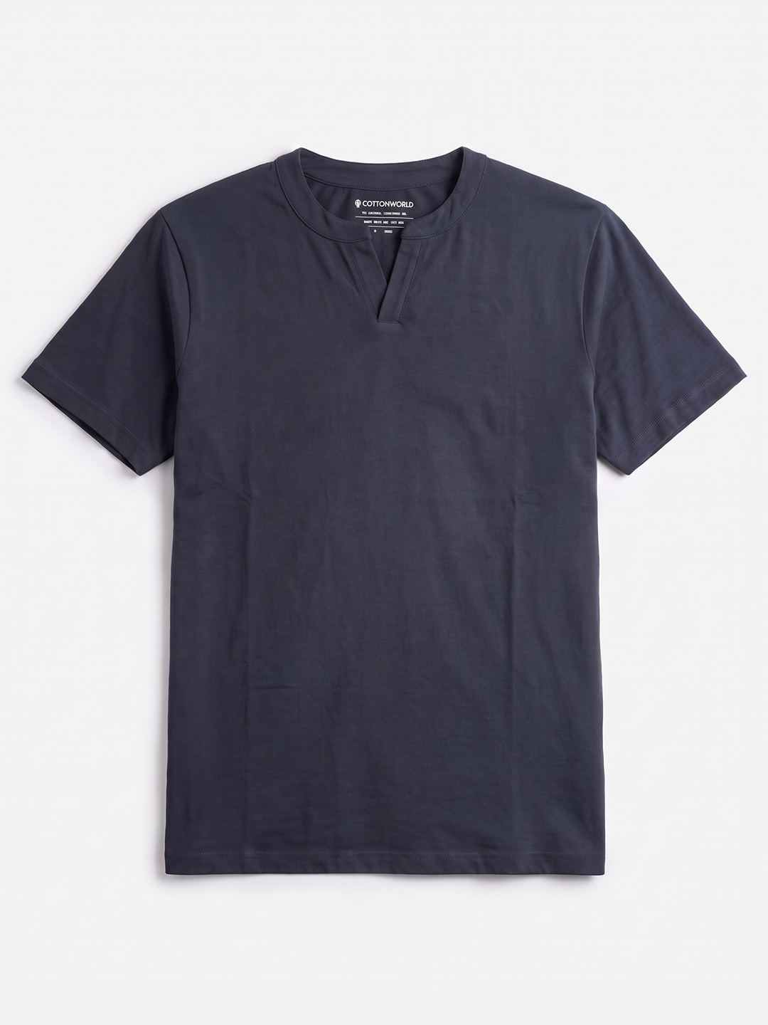 Men's 100% Cotton Relax Fit Tshirt Navy