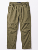 Men's 100% Cotton Regular Fit Pants Olive