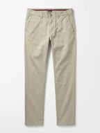 Men's Green Cotton Lycra Slim Fit Pant