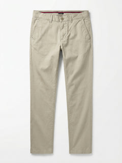 Men's Green Cotton Lycra Slim Fit Pant