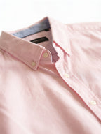 Men's Pink 100% Cotton Regular Fit Shirt