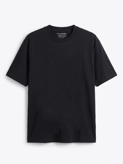 Men's 100% Cotton Relax Fit Tshirt Black