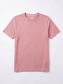 Men's 100% Cotton  Regular Fit Tshirt Pink