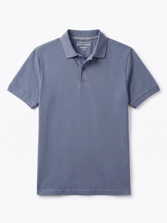 Men's 100% Organic Cotton Regular Fit Tshirt Blue