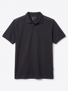 Men's Navy Cotton Elastane Slim Fit Tshirt