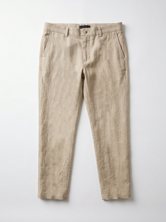 Men's Natural Cotton Linen Slim Fit Pant