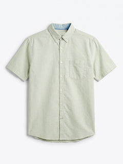 Men's Mint Oxford 100% Cotton Regular Fit Shirt