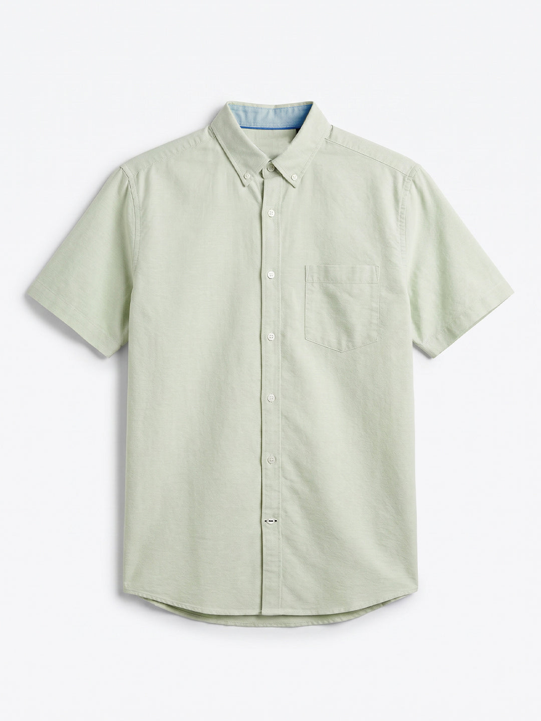 Men's Mint 100% Cotton Regular Fit Shirt