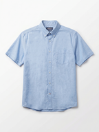 Men's Sky Oxford 100% Cotton Regular Fit Shirt