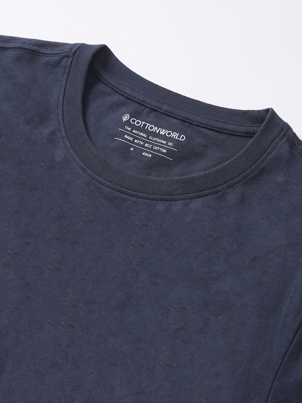Men's 100% Cotton  Regular Fit Tshirt Navy