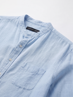 Men's Sky 100% Cotton Regular Fit Shirt