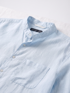 Men's Sky Tencel Linen Regular Fit Shirt