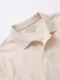 Men's Natural 100% Organic Cotton Regular Fit Tshirt