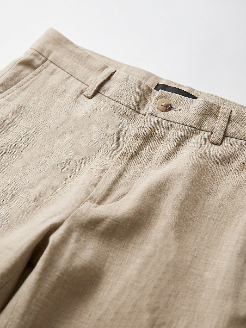 Men's Natural Cotton Linen Slim Fit Pant
