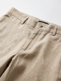 Men's Natural Cotton Linen Slim Fit Pant