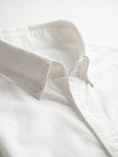 Men's 100% Cotton Regular Fit Collared Shirt White
