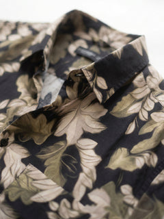 Men's Olive Modal Cotton Regular Fit Shirt