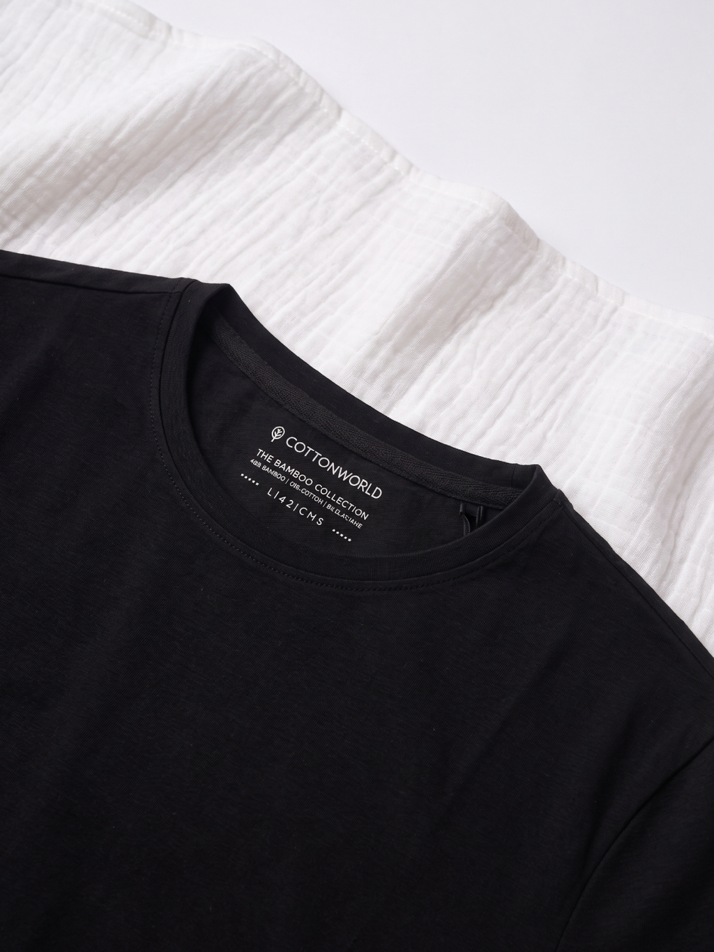 Men's Bamboo Regular Fit Tshirt Black
