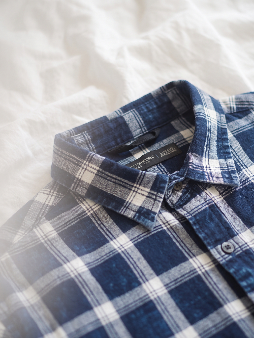 Men's 100% Cotton Regular Fit Shirt Navy
