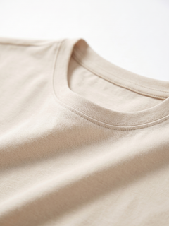 Men's Natural Cotton Bamboo Elastane Regular Fit Tshirt