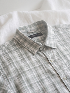 Men's 100% Cotton Regular Fit Shirt Green