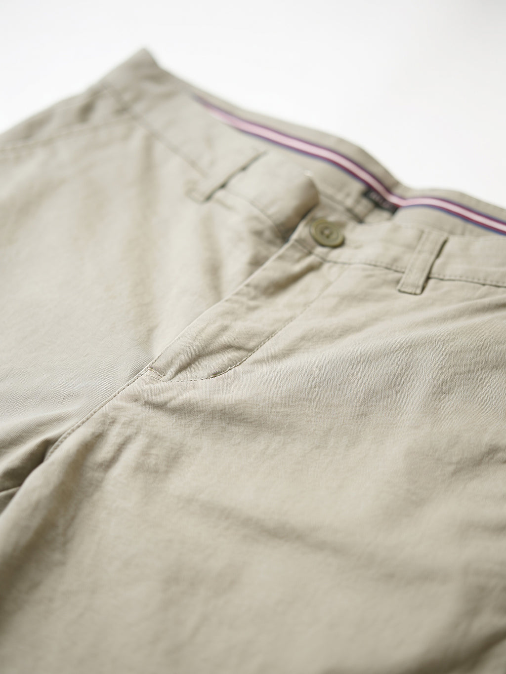 Men's Green Cotton Lycra Slim Fit Pant