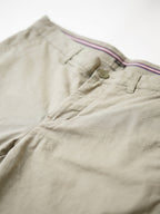 Men's Green Cotton Lycra Slim Fit Pant