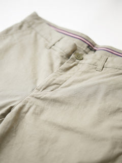 Men's Green Cotton Lycra Slim Fit Pant