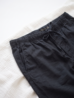 Men's Cotton Lycra Regular Fit Pocket Pants Black