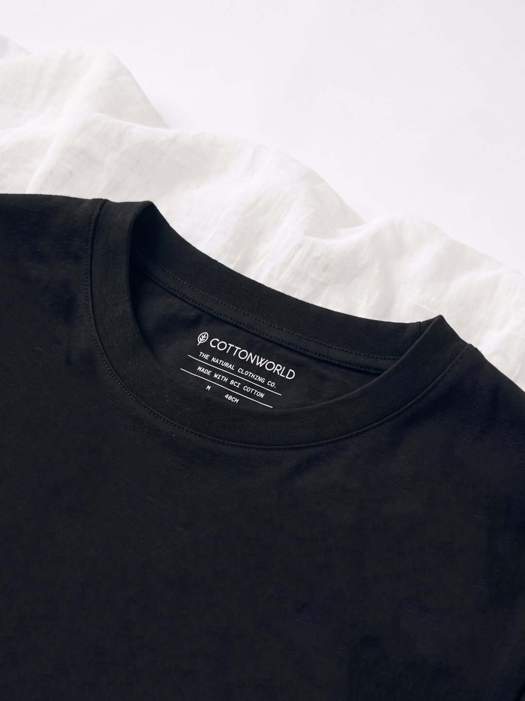 Men's 100% Cotton Relax Fit Tshirt Black