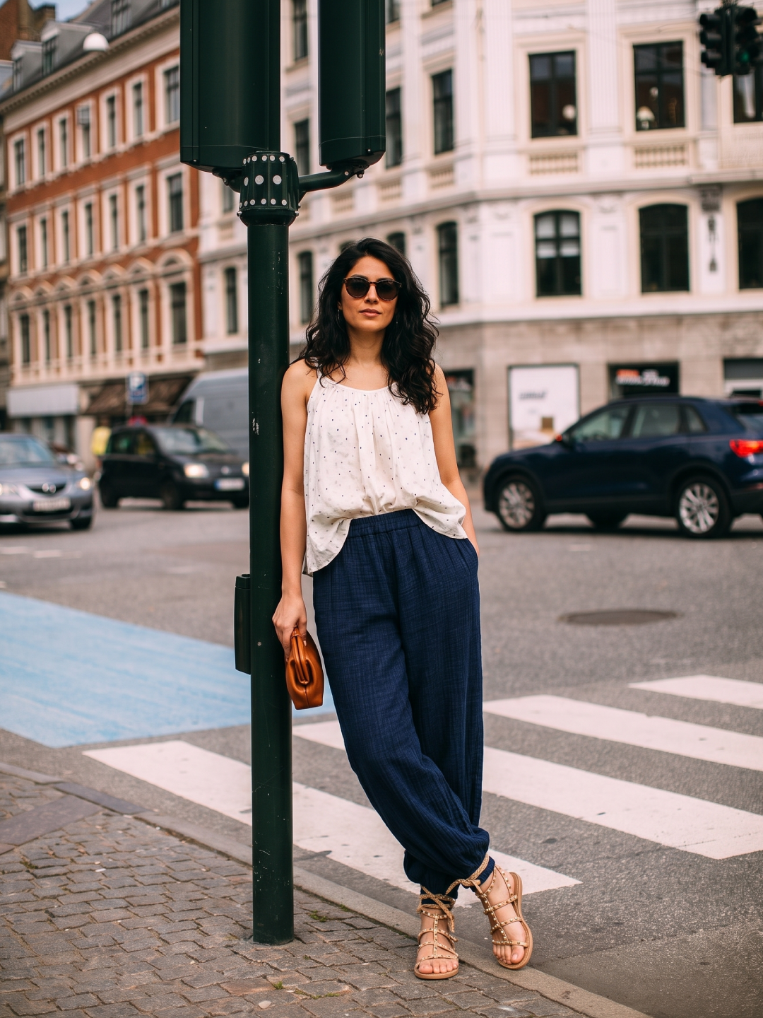 Women's Denim 100% Cotton Regular Fit Pant