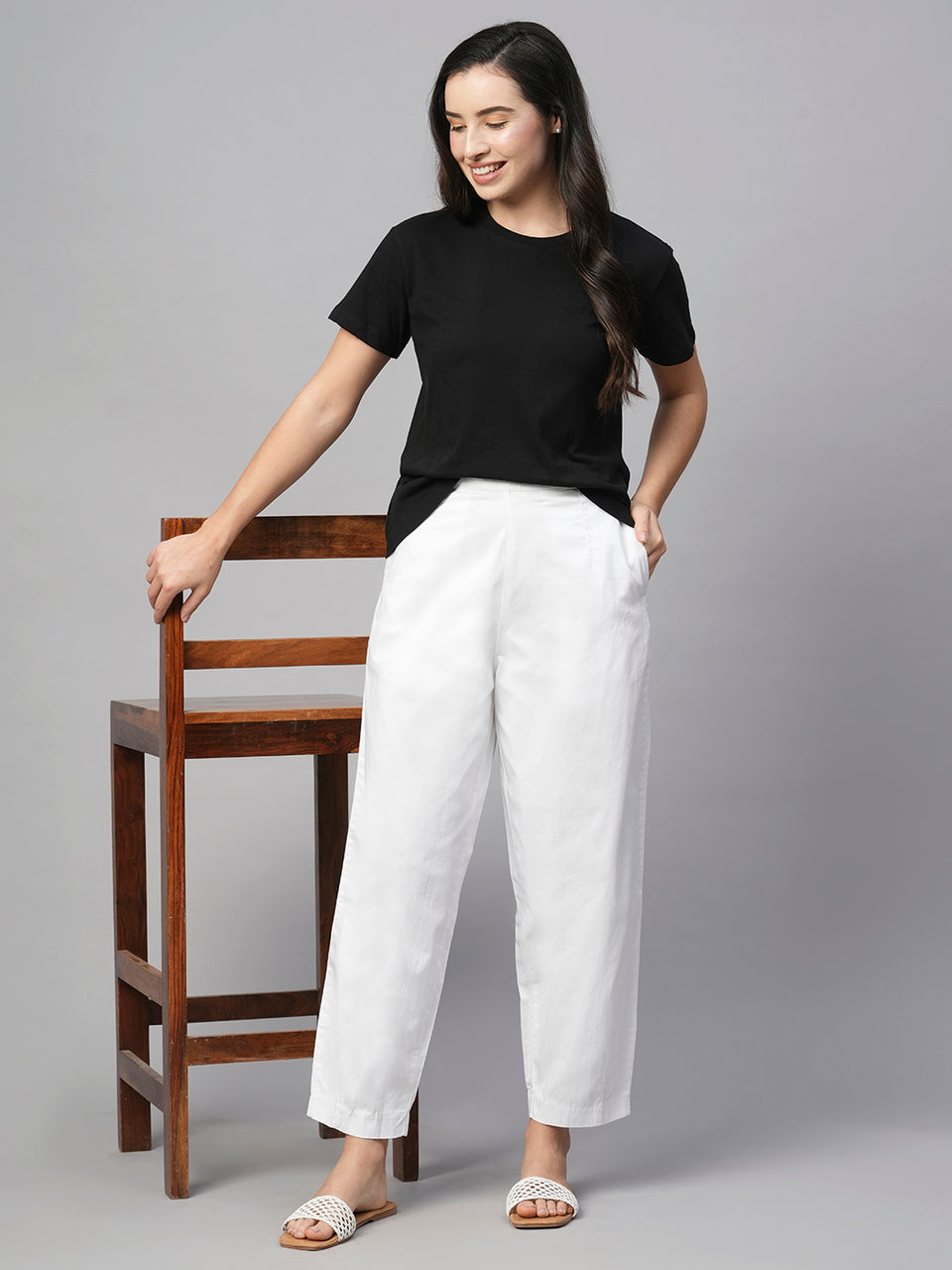 Trousers for Women: Buy Pants for Women Online in India | Cottonworld