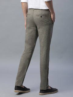Men’s Cotton Linen Slim Fit Pant Avenue