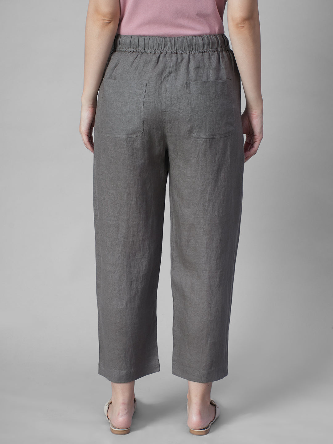 Women's Moss 100% Linen Regular Fit Pant