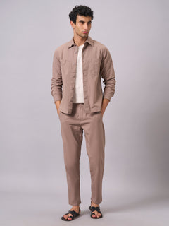 Men's Cotton Linen Regular Fit Pant Avenue