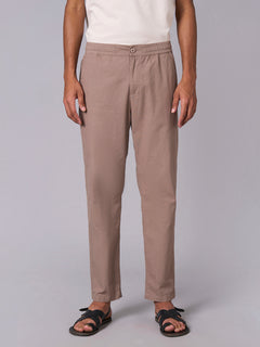 Men's Cotton Linen Regular Fit Pant Avenue