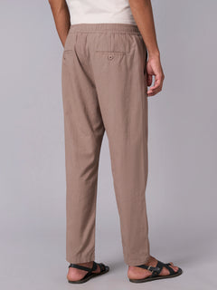 Men's Cotton Linen Regular Fit Pant Avenue