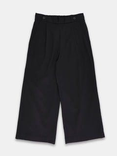 Women's Cotton Lycra Regular Fit Culotte Black