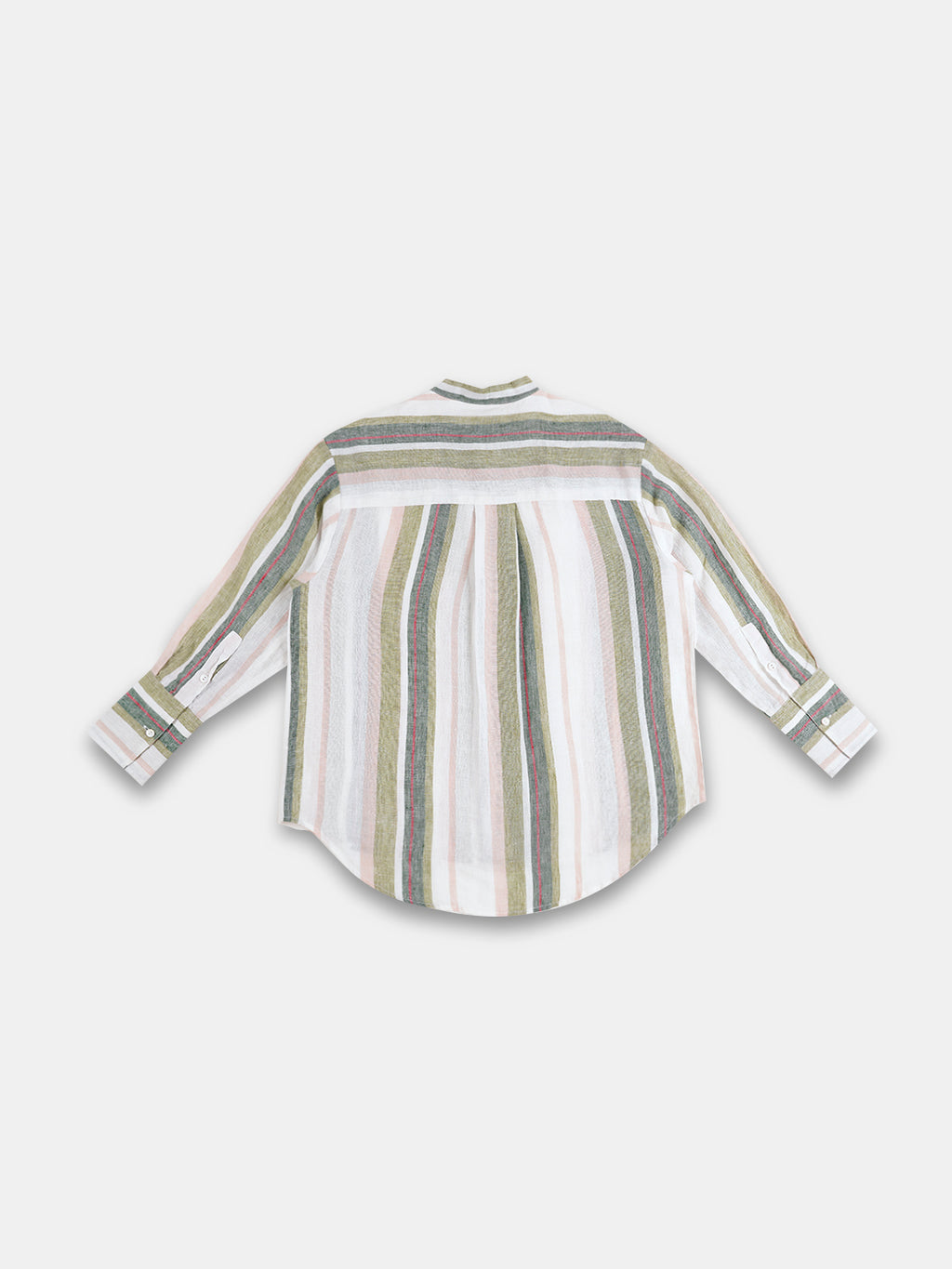 Women's 100% Linen Boxy Fit Blouse Multi